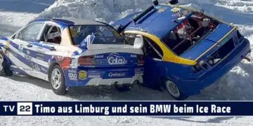 MOTOR TV22: Timo aus Limburg und sein BMW mit über 500 km Anreisei beim Ice Race im Kaunertal 2024