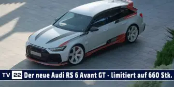 MOTOR TV22: Der neue Audi RS 6 Avant GT – Die Krönung der Baureihe limitiert auf 660 Exemplare