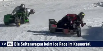MOTOR TV22: Die besten Bilder der Beiwagen / Seitenwagen beim Ice Race im Kaunertal 2024