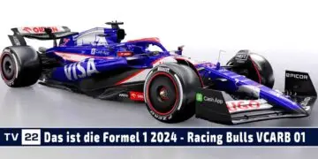 MOTOR TV22: Das ist das F1-Auto der Racing Bulls (ehem. Alpha Tauri) für die Saison 2024