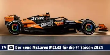 MOTOR TV22: Der neue McLaren MCL38 für die Formel 1 Saison 2024