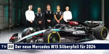 MOTOR TV22: Der neue Silberpfeil für Lewis Hamilton und George Russell – der Mercedes W15