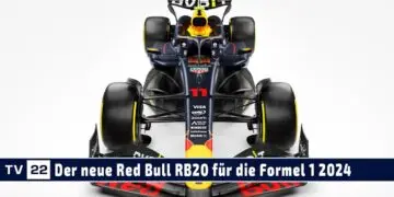 MOTOR TV22: Aggressives Design beim neuen Red Bull RB20 für die Formel 1 Saison 2024