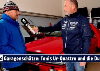 Garagenschätze: Toni Rubatscher und sein wunderschöner Ur-Quattro 20V und die Ducati 1199 Panigale S