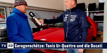 Garagenschätze: Toni Rubatscher und sein wunderschöner Ur-Quattro 20V und die Ducati 1199 Panigale S