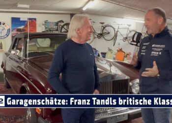 1708882228 maxresdefault Garagenschätze: Franz Tandls britische Oldtimer – Jaguar E-Type, Rolls-Royce Corniche und MG A