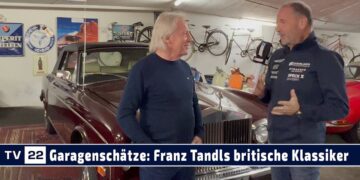 Garagenschätze: Franz Tandls britische Oldtimer – Jaguar E-Type, Rolls-Royce Corniche und MG A