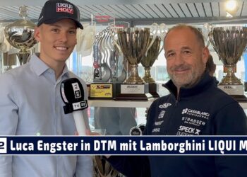 MOTOR TV22: Luca Engstler startet mit Team Lamborghini LIQUI MOLY in die zweite DTM-Saison