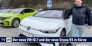 MOBIL TV22: Der neue VW ID.7 und der neue Enyaq RS in Kürze