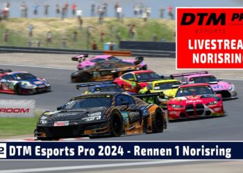 LIVE Rennen 1 Norisring | DTM eSports Championship 2024 powered by RaceRoom