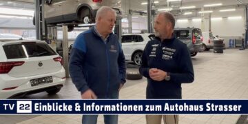 MOBIL TV22: Serviceleiter Martin Ungericht gibt uns Einblicke ins Autohaus Strasser in St. Gertraudi
