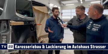 MOBIL TV22: Das Autohaus Strasser in St. Gertraudi – Karosseriebautechnik und Lackierung
