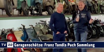 Garagenschätze: Franz Tandls Liebe zu Puch, KTM und Vespa – Puch TF, TS 50, KTM Ponny und Puch 700C