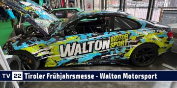 Innsbrucker Frühjahrsmesse Autosalon – Der Drifter Oli Walton und sein BMW E92