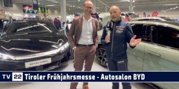 Innsbrucker Frühjahrsmesse Autosalon – BYD Sportliche E-Mobilität zu attraktiven Preisen
