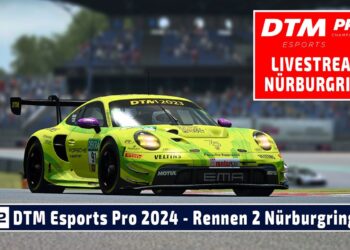 LIVE Rennen 2 Nürburgring | DTM eSports Championship 2024 powered by RaceRoom