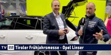 Innsbrucker Frühjahrsmesse  Autosalon – Opel Linsers aktuelle Fahrzeuge