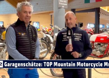 Garagenschätze: Renn-Motorräder in der Steilkurve mit Attila Scheiber TOP Mountain Motorcycle Museum