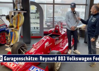 Garagenschätze: Reynard 883 Volkswagen Formel 3 von Franz Engstler als gegen Michael Schumacher fuhr