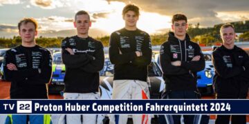 MOTOR TV22: Proton Huber Competition greift mit hochkarätigem Fahrerquintett an