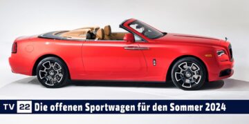 MOBIL TV22: Rolls-Royce sorgt mit Luxus-Cabrio für Aufsehen