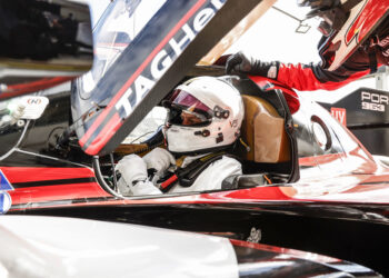 Sebastian Vettel im Porsche 963