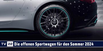 MOBIL TV22: Mercedes CLE Cabriolet für 2024 – Sportliches Design und dynamischer Fahrspaß