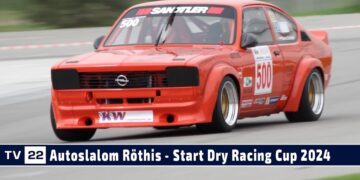 MOTOR TV22: 2. Gesamtplatz für Marco Schöbel im Opel Gerent Kadett C beim Dry Racing Cup Röthis 2024