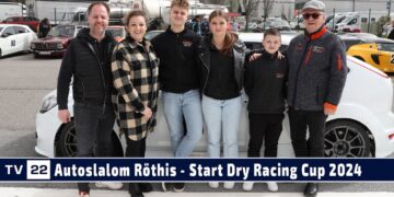 MOTOR TV22: Noel Nickel mit seinem Ford Focus RS beim Dry Racing Cup in Röthis 2024
