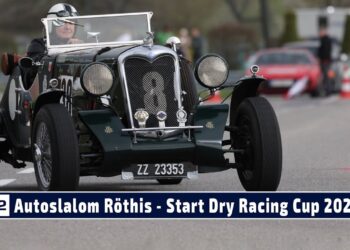 MOTOR TV22: Oskar Ganahl mit seinem Riley Big Four beim Dry Racing Cup in Röthis 2024