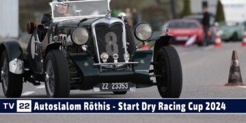 MOTOR TV22: Oskar Ganahl mit seinem Riley Big Four beim Dry Racing Cup in Röthis 2024
