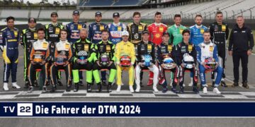 MOTOR TV22: Die DTM Piloten 2024 beim offiziellen DTM Test am Hockenheimring