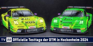 MOTOR TV22: Grello und Greeno beim offiziellen DTM Test am Hockenheimring