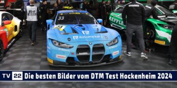 MOTOR TV22: Die besten Bilder der BMW vom Team Schubert beim offiziellen DTM Test am Hockenheimring