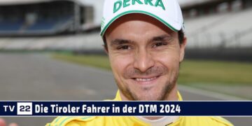 MOTOR TV22: Die Tiroler Fahrer Lucas Auer und Clemens Schmid beim offiziellen DTM Test 2024