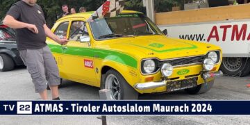 MOTOR TV22: Der Autoslalom in Maurach Teil 1 – Start zur 50. Saison des ATMAS Autoslalom Tirol