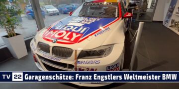 Garagenschätze: Das Weltmeisterschaftsauto von Franz Engstler der BMW E90 WTCC