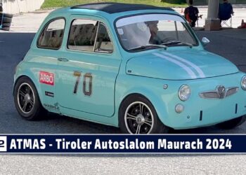 MOTOR TV22: Der Steyr Puch beim Autoslalom in Maurach | 50. Saison ATMAS Autoslalom Tirol