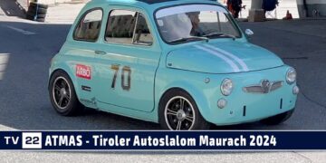 MOTOR TV22: Der Steyr Puch beim Autoslalom in Maurach | 50. Saison ATMAS Autoslalom Tirol