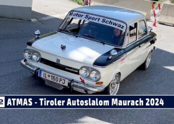 MOTOR TV22: Der NSU von Patrick Kirchmair beim Autoslalom Maurach |50. Saison ATMAS Autoslalom Tirol
