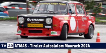 MOTOR TV22: Die besten Bilder vom Autoslalom in Maurach – Start 50. Saison ATMAS Autoslalom Tirol