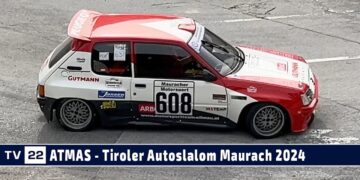 MOTOR TV22: Impressionen vom Autoslalom in Maurach – Start 50. Saison ATMAS Autoslalom Tirol