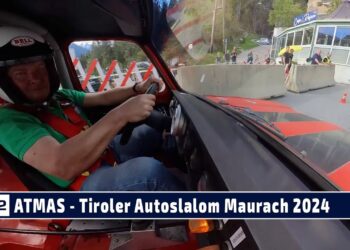 MOTOR TV22: Die Onboards im Vergleich vom Autoslalom in Maurach – Start 50. Saison ATMAS Autoslalom
