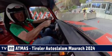 MOTOR TV22: Die Onboards im Vergleich vom Autoslalom in Maurach – Start 50. Saison ATMAS Autoslalom