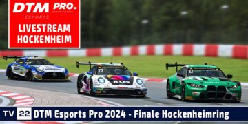 🇩🇪 LIVE Finale Rennen 6 Hockenheimring | DTM eSports Championship 2024 powered by RaceRoom