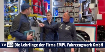 MOBIL TV22: Lehrlinge der EMPL Fahrzeugwerk GmbH fertigen maßgeschneiderte LKW-Aufbauten & Anhänger