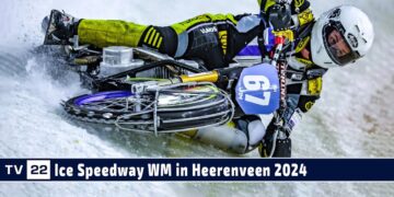 Die besten Bilder der Ice Speedway WM in Heerenveen: Martin Haarahiltunen erneut Weltmeister 2024