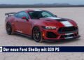 MOBIL TV22: Shelby American enthüllt einen Mustang mit 830 PS und Kompressoraufladung