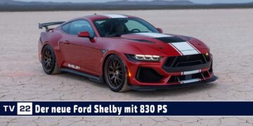 MOBIL TV22: Shelby American enthüllt einen Mustang mit 830 PS und Kompressoraufladung
