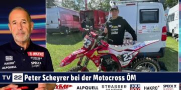 MOTOR TV22: Peter Scheyrer mit Platz 12 bei der Motocross Staatsmeisterschaft in Sittendorf 2024